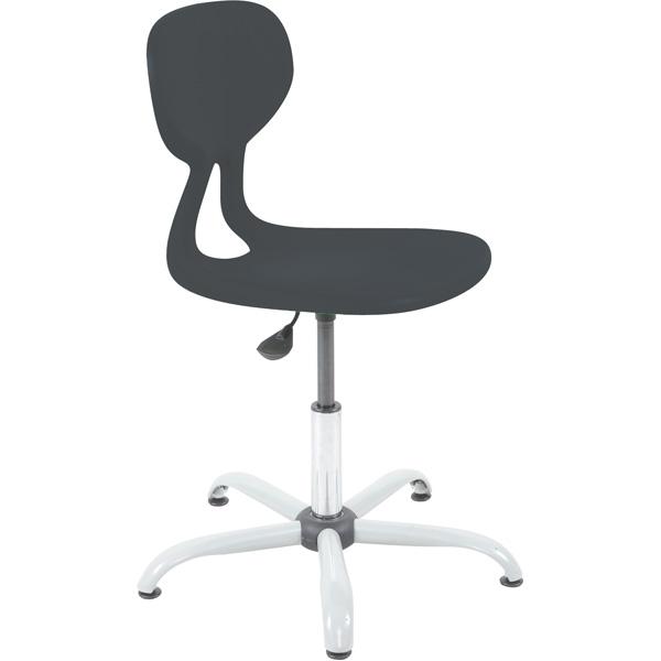 Drehstuhl Colores, höhenverstellbar 38 - 51 cm - grau