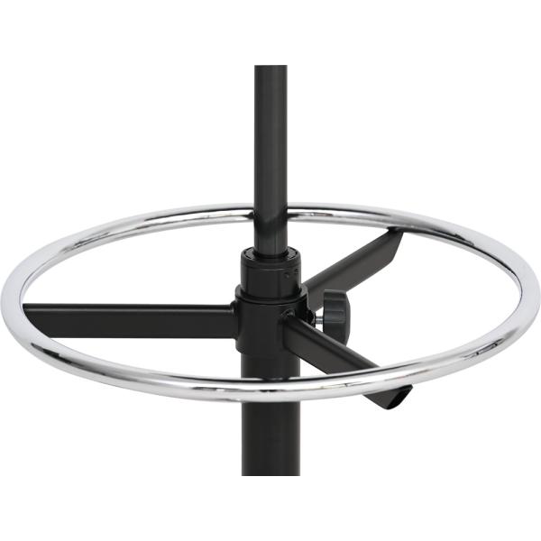 Drehstuhl mit Fussstütze, hvstb. 54 -80 cm