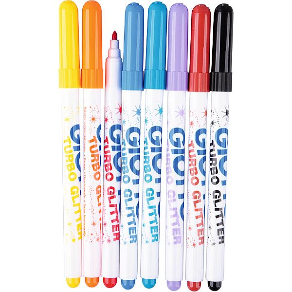 Glitzerstifte, 8 Farben