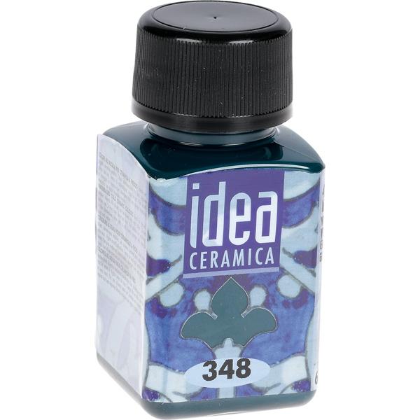 Keramikfarbe, ohne Einbrennen, grün