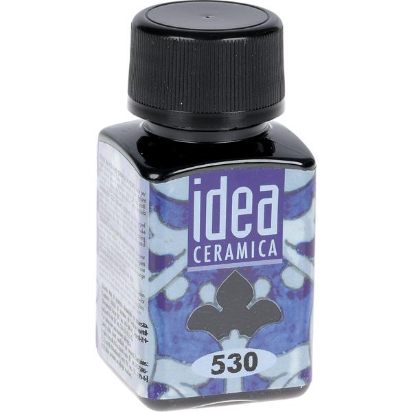 Keramikfarbe, ohne Einbrennen, schwarz