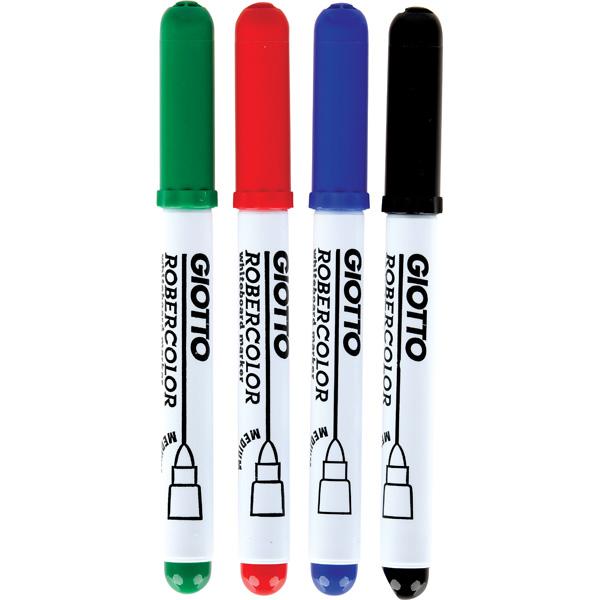 Whiteboard Marker Giotto, medium, 4 Farben