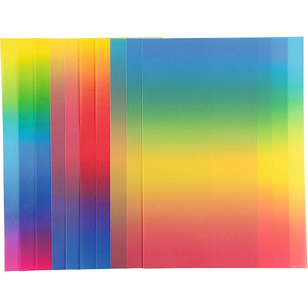 Transparentpapier Regenbogen