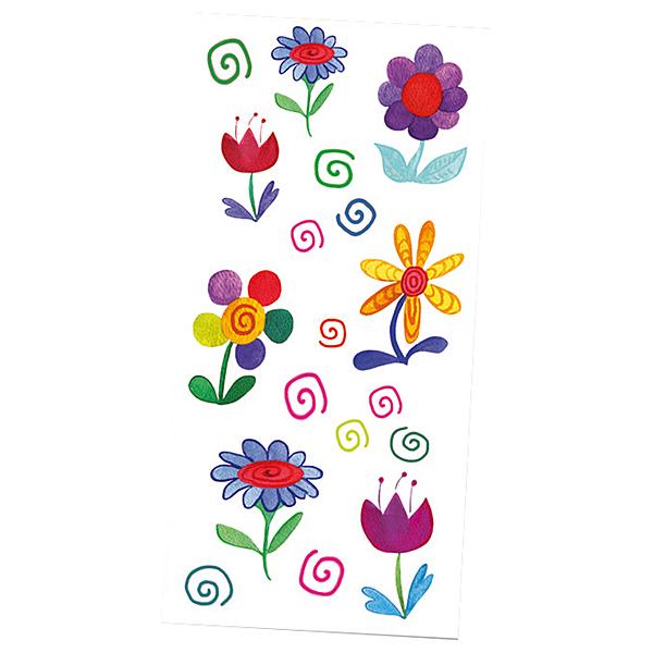Dekor-Sticker für Porzellan - Blumen