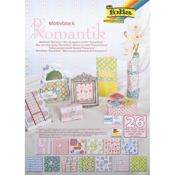 Motivpapier-Set - Romantische Muster