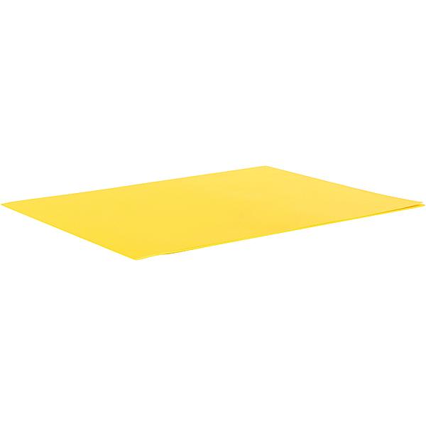 Tonkarton, glatt, 10 Bogen, 50 x 70 cm, gelb