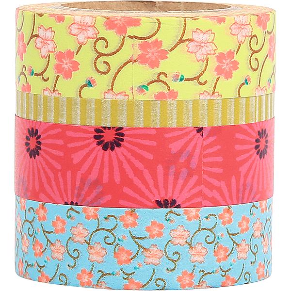 Selbstklebende dekorative Bänder - Blumen 1