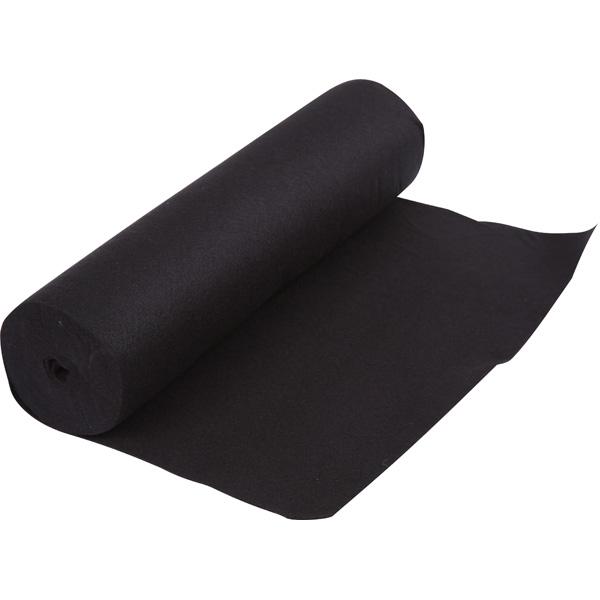 Bastelfilz auf Rolle, schwarz