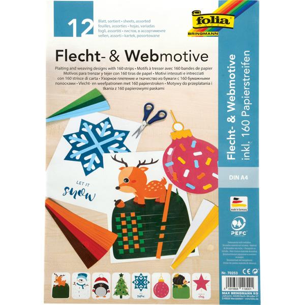 Flecht- und Webmotive - Weihnachten