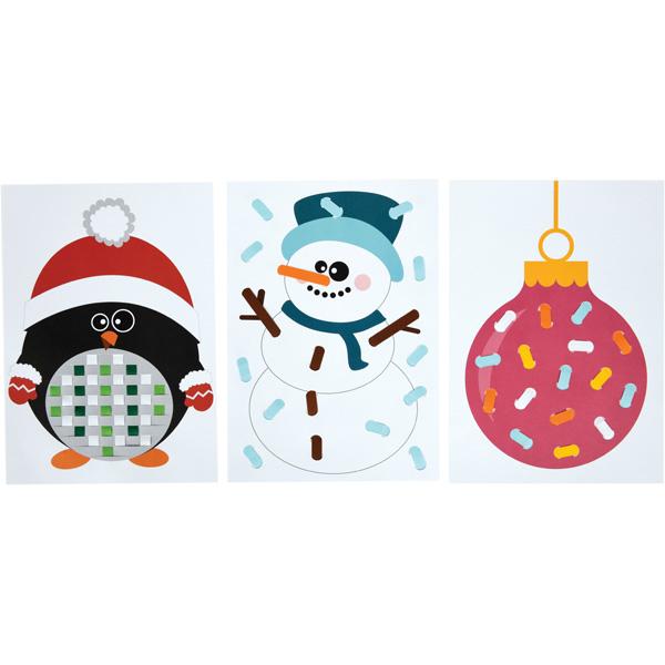 Flecht- und Webmotive - Weihnachten