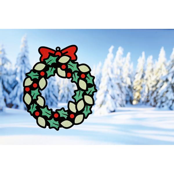 Transparentbilder-Bastelset, Winter, 13 Motive