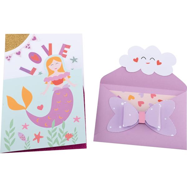 Bastelpapier - Mix, Glitter