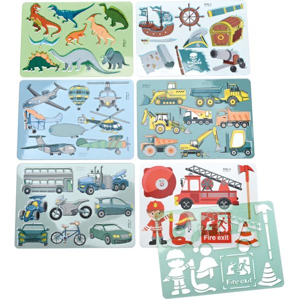 Zeichenschablonen - Fahrzeuge