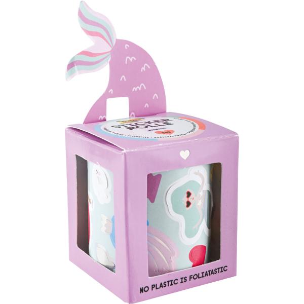 Sticker auf Rolle, Meerjungfrau