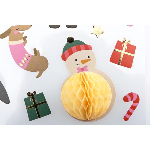 Wabensticker, Weihnachten