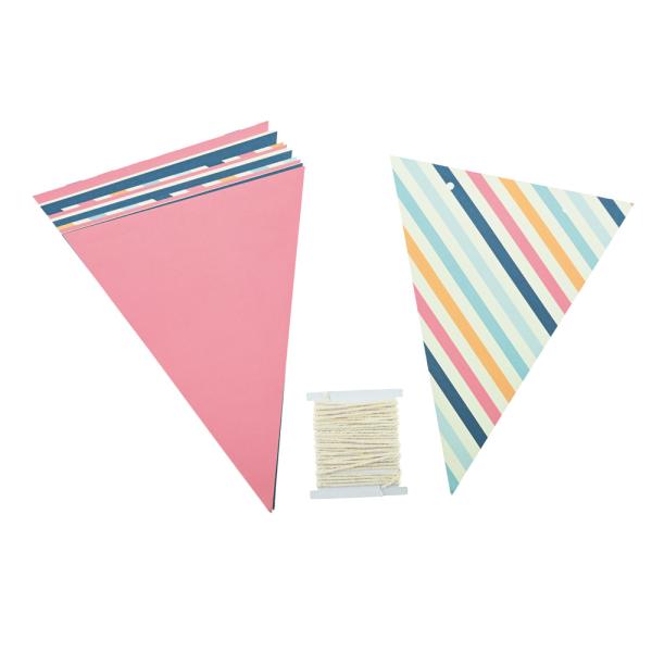 Wimpelkette, 14 Teile