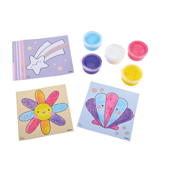 Fingermalfarben-Set, Sweet Regenbogen