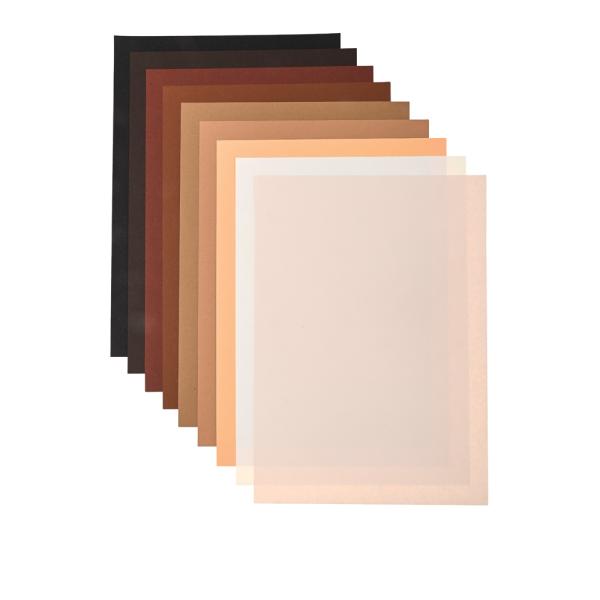 Farbiges Tonpapier, 100 Blatt, A4, 10 Farben