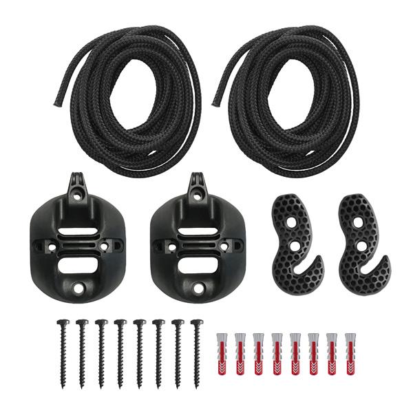 Montageset zur Montage der Hängematte an der Decke oder Wänden, Universal