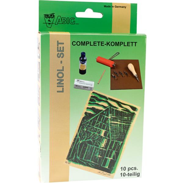 Linolschnitt-Set