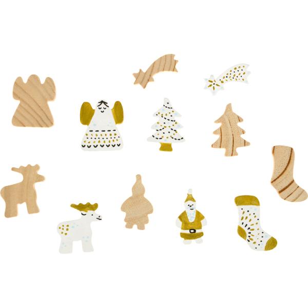 Holz-Weihnachtsfiguren