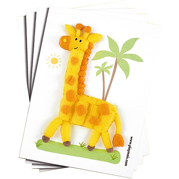 PlayMais - Vorlagenkärtchen bunt