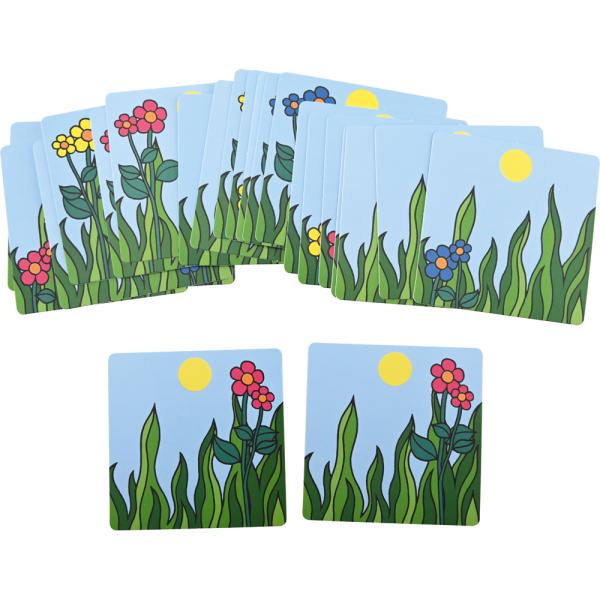 Gedächtnisspiel - Blumen