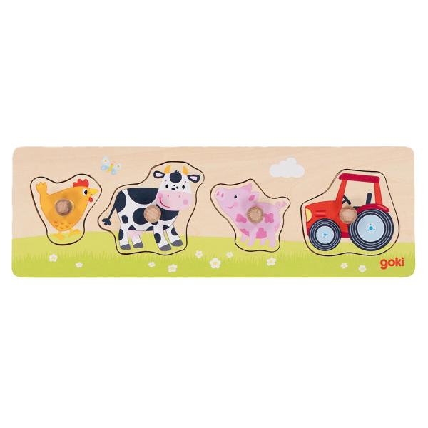 Einlegepuzzle - Auf dem Land