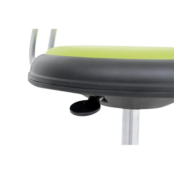 Stuhl Genito, Höhenverstellbar 38 - 48, cm lime
