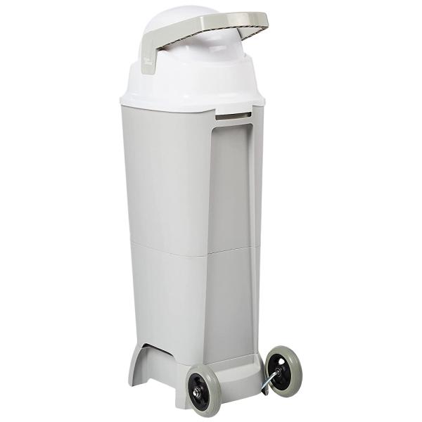 Windeleimer, Diaper Champ Maxi Handsfree mit Rollen