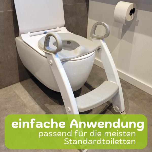 Toilettenleiter mit Sitz, klappbar