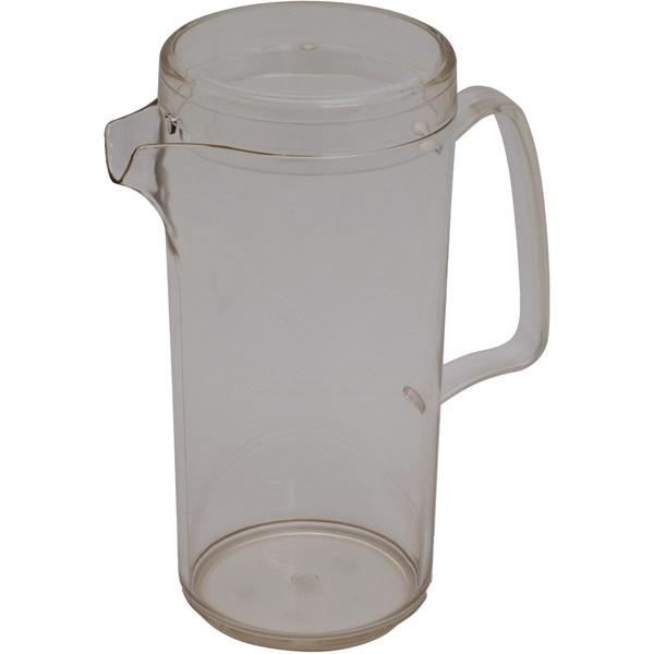 Kanne mit Deckel 0,6 l, transparent