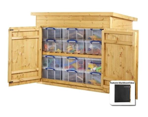 Cosy Gartenschrank, mit Tafel