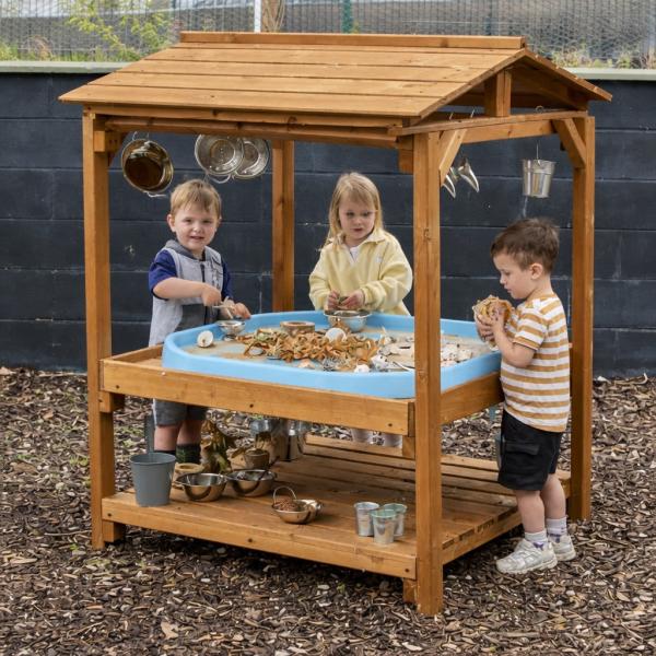 Überdachter Tablettständer Tuff, ohne Spieltablett