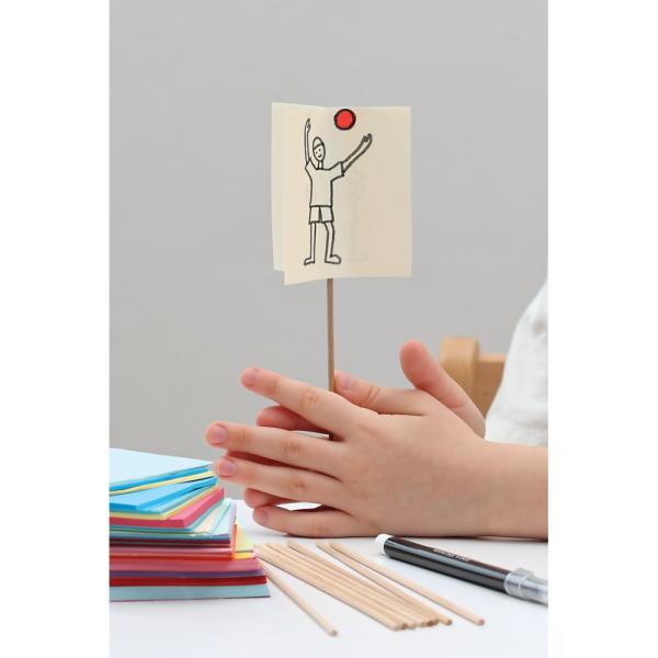 Holzstäbchen, natur, 20 cm, 100 Stck.