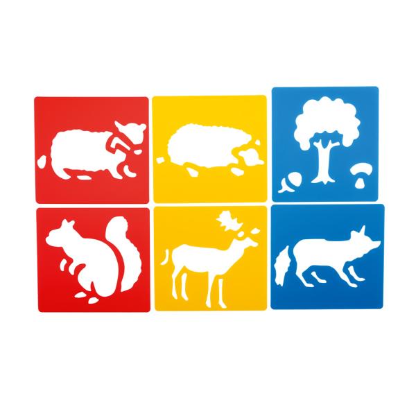 Bastelschablonen - Waldtiere