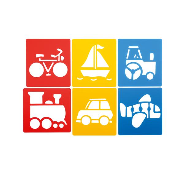 Bastelschablonen - Fahrzeuge