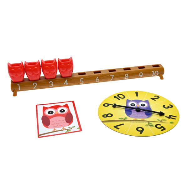Zählset 1-10 Eulen