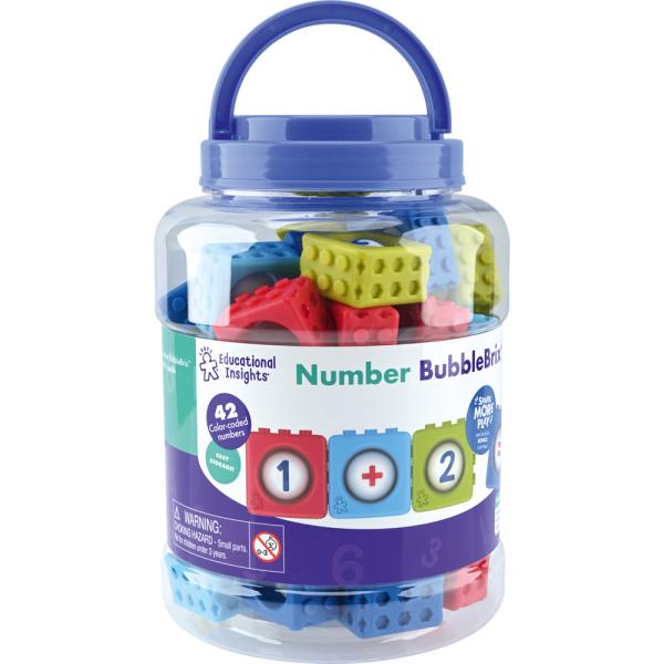 BubbleBrix – sensorische Zahlenblöcke