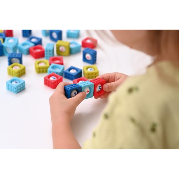 BubbleBrix – sensorische Zahlenblöcke
