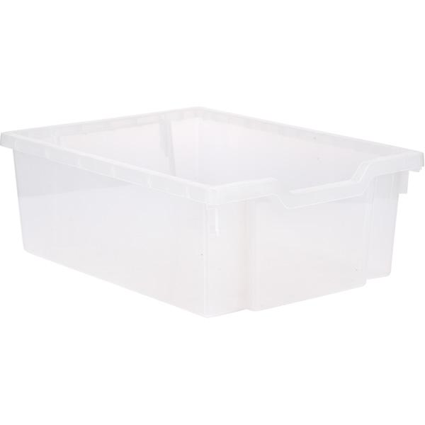 Kunststoffbehälter 2 mittel, transparent