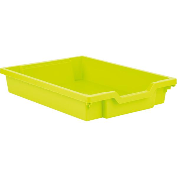 Kunststoffbehälter 1 flach, hellgrün