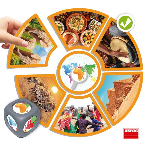 Legespiel - Kontinente