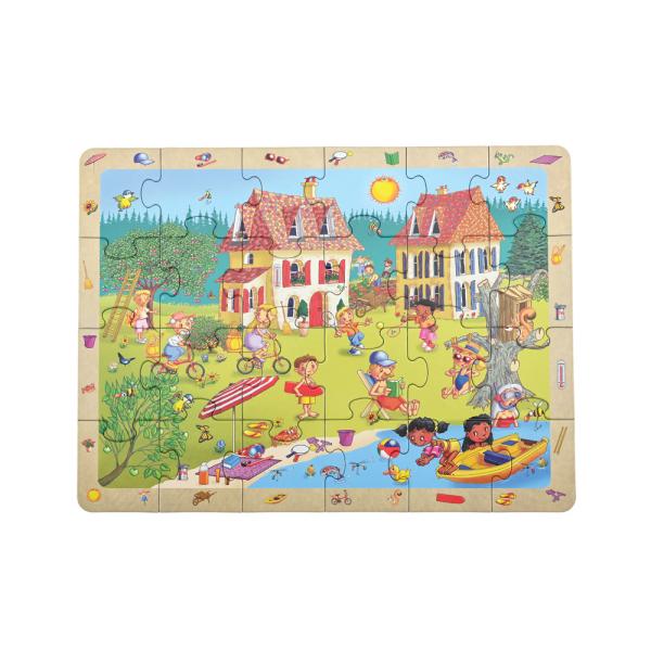 Puzzle-Set, Wandel der Jahreszeiten