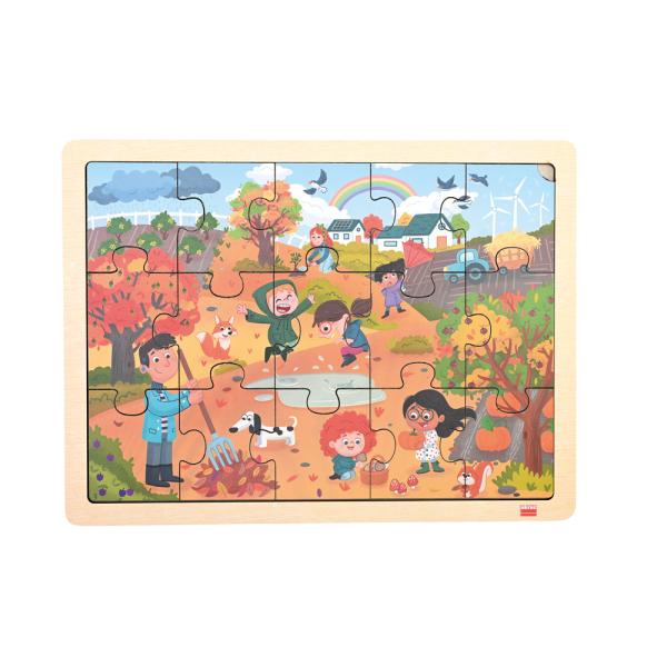 Puzzle-Set, Vier Jahreszeiten
