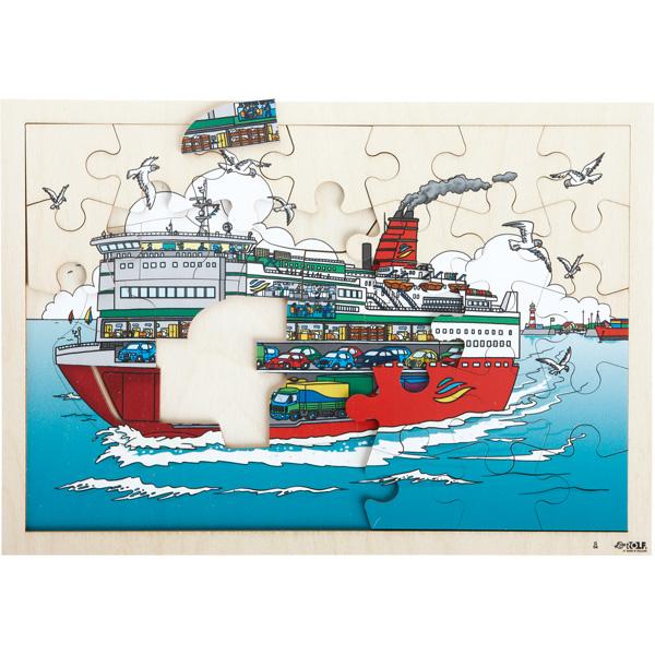 Puzzle 2-lagig - Fähre