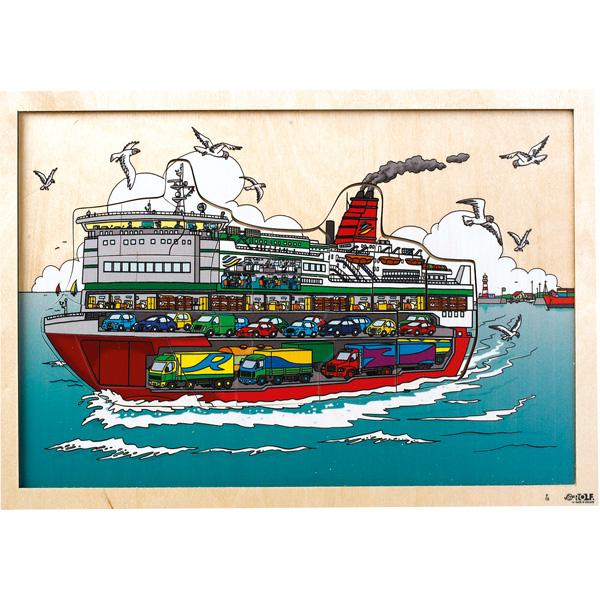 Puzzle 2-lagig - Fähre