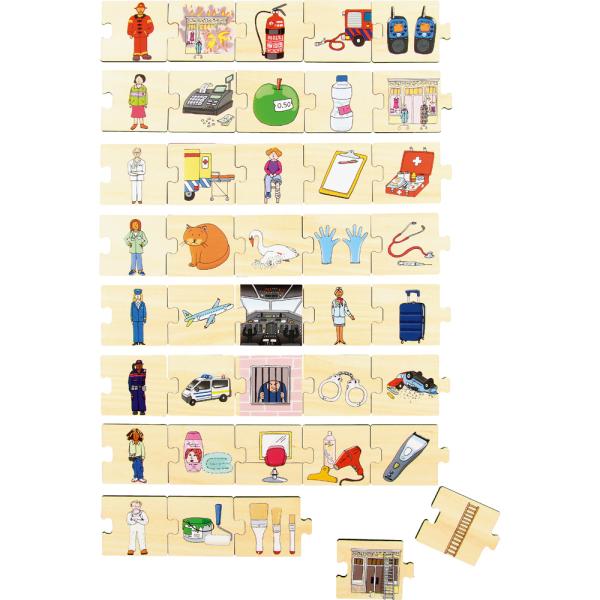 Sortierpuzzle - Berufe