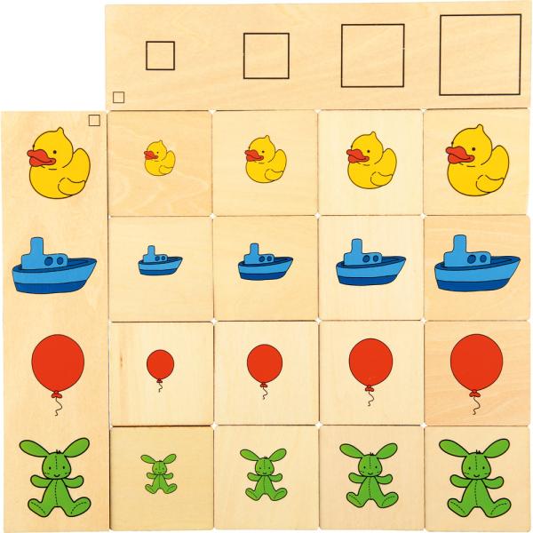 Logisches Legespiel - Mengen, Formen, Farben