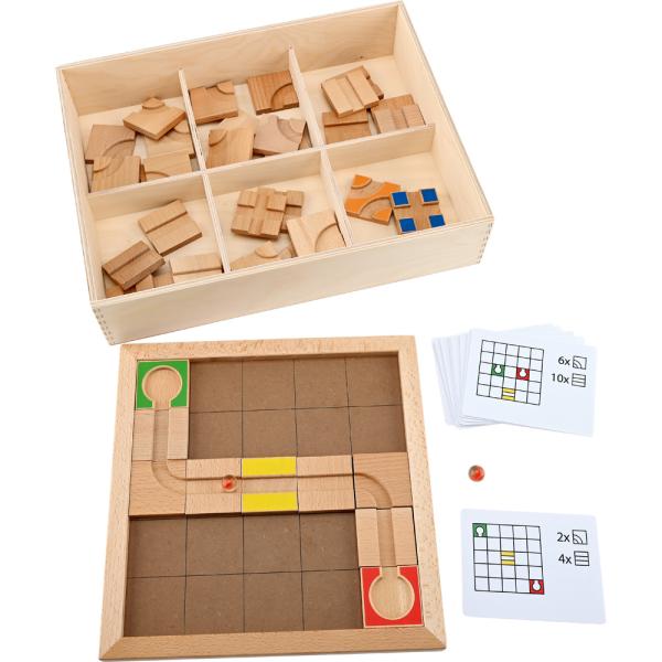 Labyrinth-Puzzle Murmelbahn